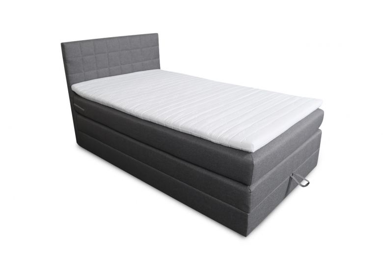 Boxspring bed 120x200 - Hawaii (With storage box)