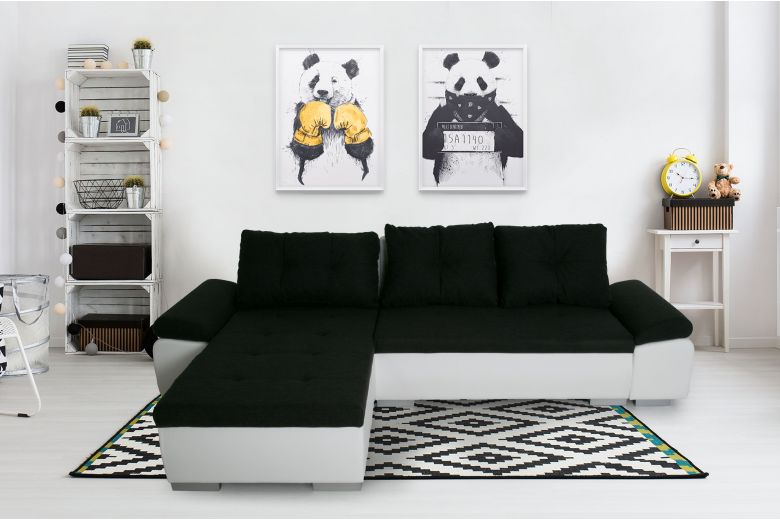 Corner sofa - Jack (Pull-out with storage box)