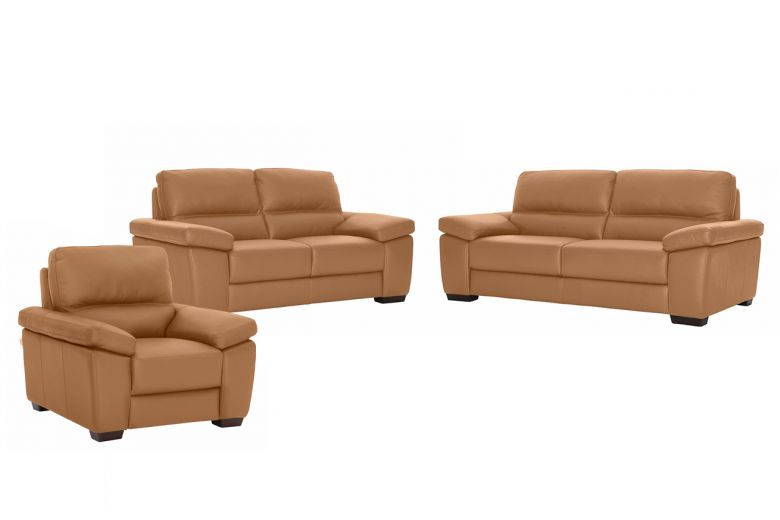 Leather furniture set 3+2+1 - Gaia