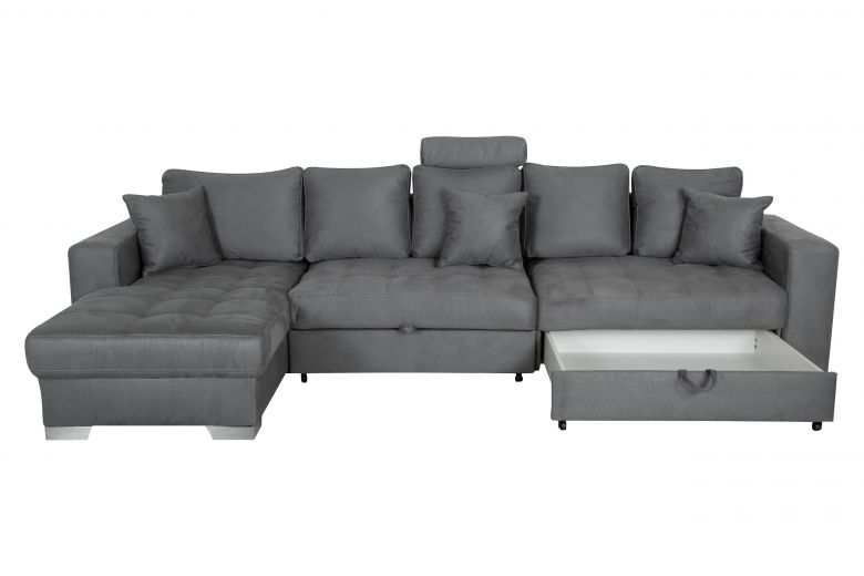 Corner sofa - Arles (Pull-out with storage box)