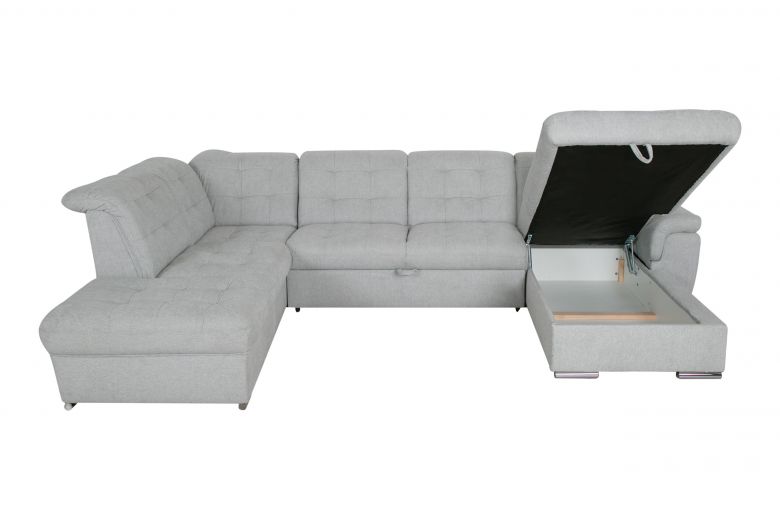 U shape sofa - Bilbao (Pull-out with storage box)