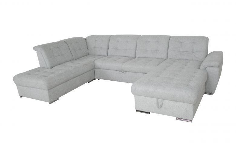 U shape sofa - Bilbao (Pull-out with storage box)