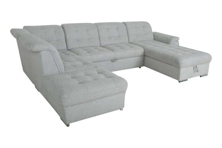 U shape sofa - Bilbao (Pull-out with storage box)