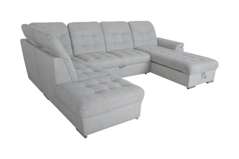 U shape sofa - Bilbao (Pull-out with storage box)