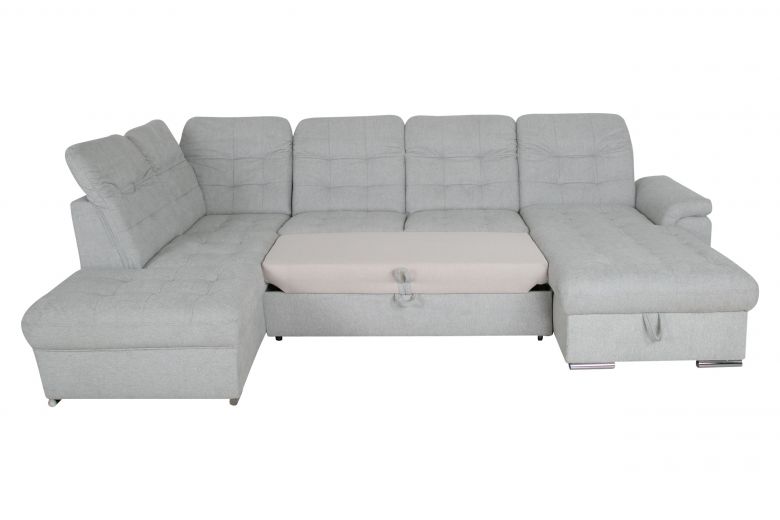 U shape sofa - Bilbao (Pull-out with storage box)