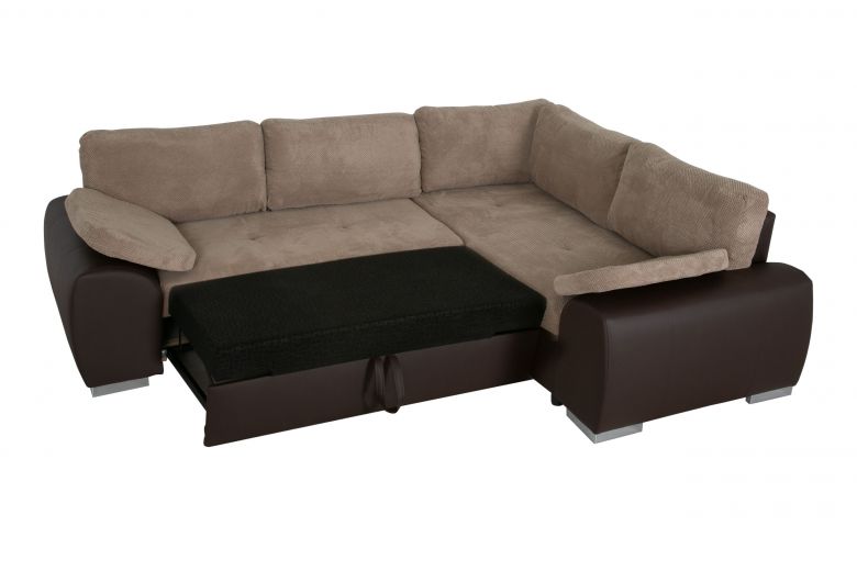 Corner sofa - Enzo (Pull-out with storage box)