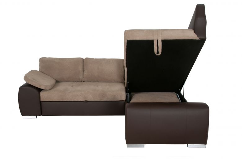 Corner sofa - Enzo (Pull-out with storage box)