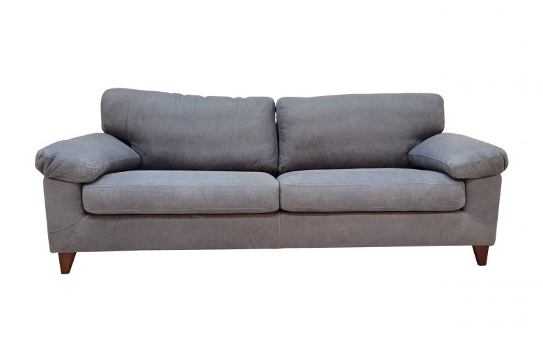 Leather 3 seat sofa - Diego