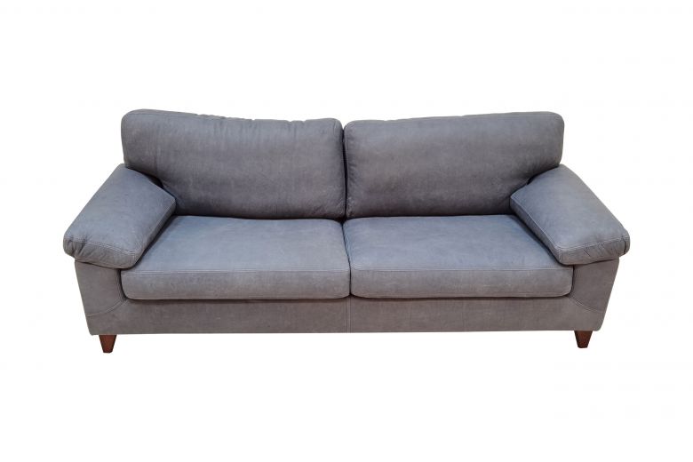 Leather 3 seat sofa - Diego