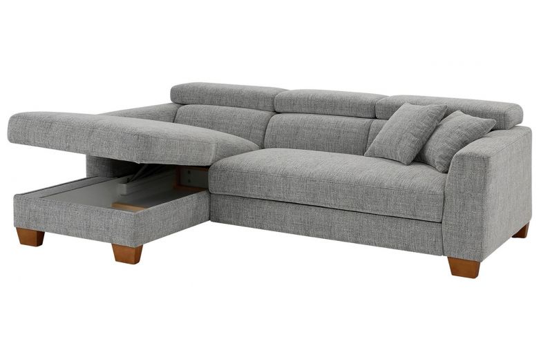 Corner sofa - Steve (Pull-out with storage box)