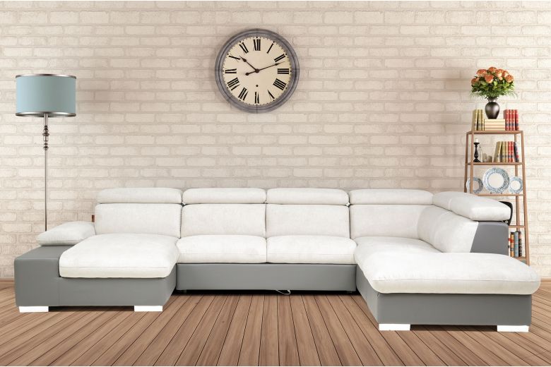 U shape sofa - Orca II (Pull-out with storage box)