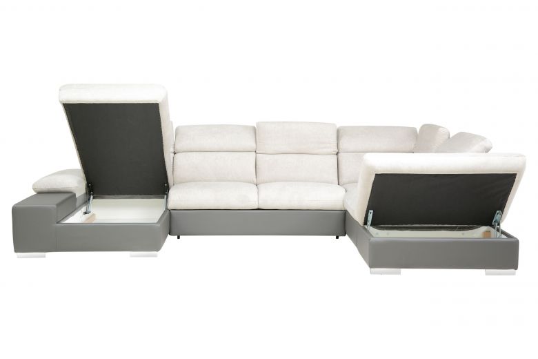 U shape sofa - Orca II (Pull-out with storage box)