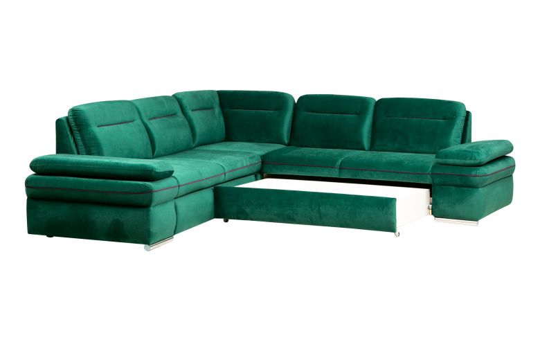 Corner sofa XL - Margo II (Pull-out with storage box)