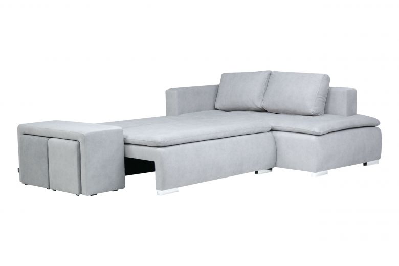 Corner sofa - Madryt (Pull-out with storage box)