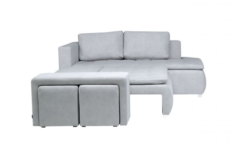 Corner sofa - Madryt (Pull-out with storage box)