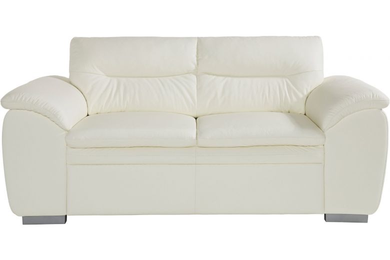 Leather 2 seat sofa - Leandra