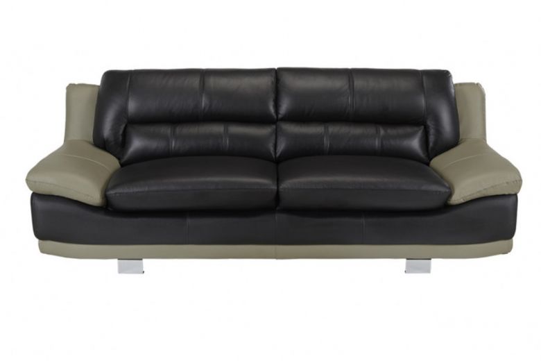Leather 3 seat sofa - Thomas