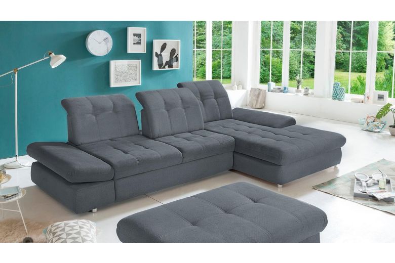 Corner sofa - Arezza-P (Pull-out with storage box)