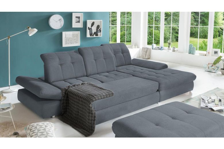 Corner sofa - Arezza-P (Pull-out with storage box)