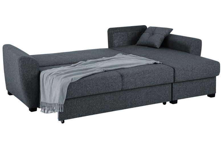 Corner sofa with changeable corner - Quin (Pull-out with storage box)