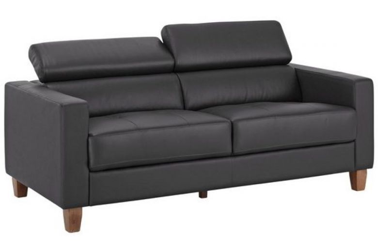 Leather 3 seat sofa - Luzern