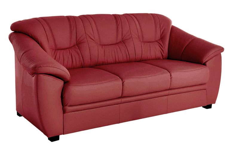 Leather 3 seat sofa - Savona