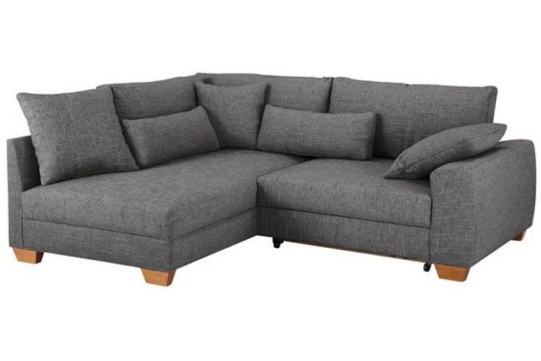 Corner sofa XL - Kerstin with hocker (Pull-out)