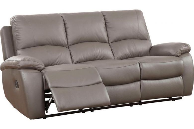 Leather 3 seat sofa - Fun
