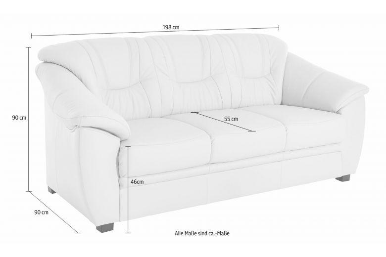 3 seat sofa - Savona (Pull-out)