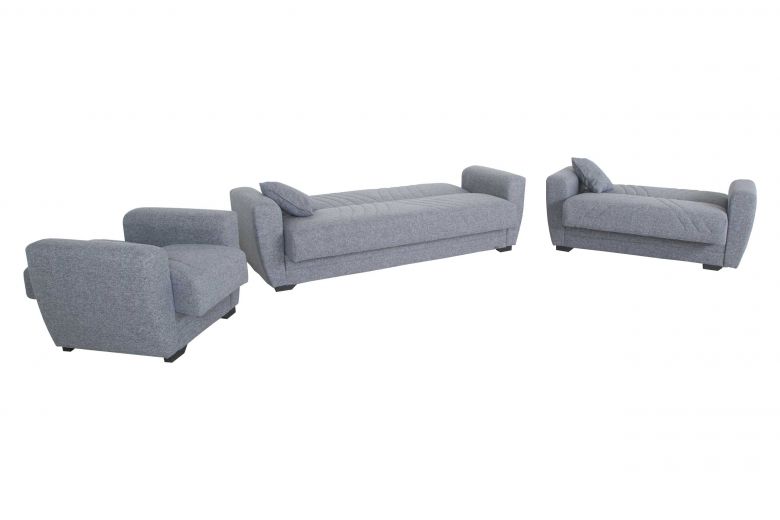 Furniture set 3+2+1 - Alanya (Pull-out with storage box)