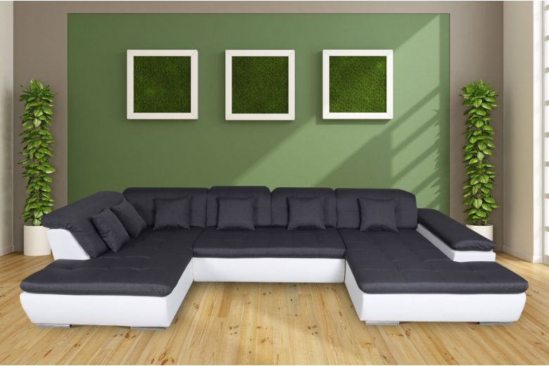 U shape sofa - Neapel - P (Pull-out with storage box)