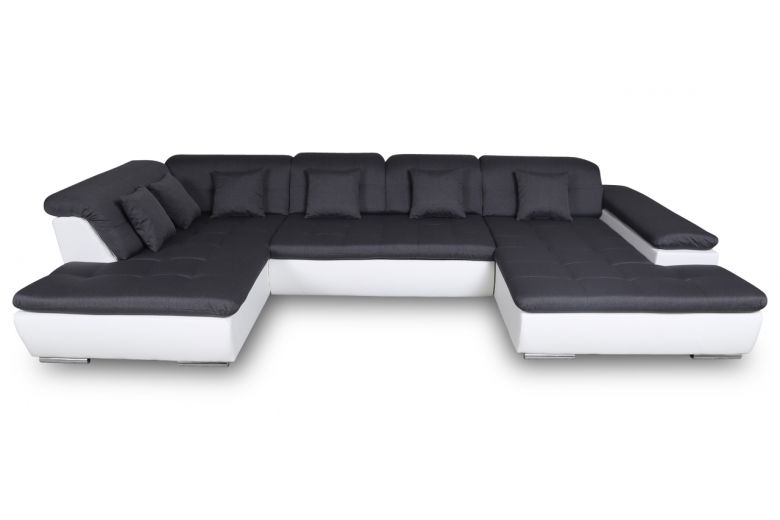 U shape sofa - Neapel (Pull-out with storage box)
