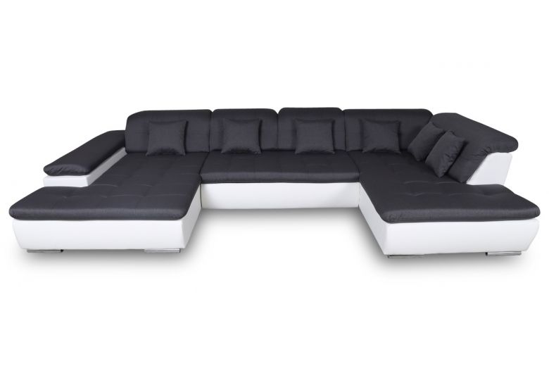 U shape sofa - Neapel (Pull-out with storage box)