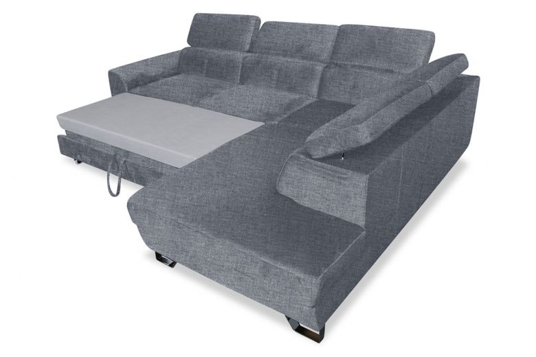 Corner sofa - Asti (Pull-out with storage box)
