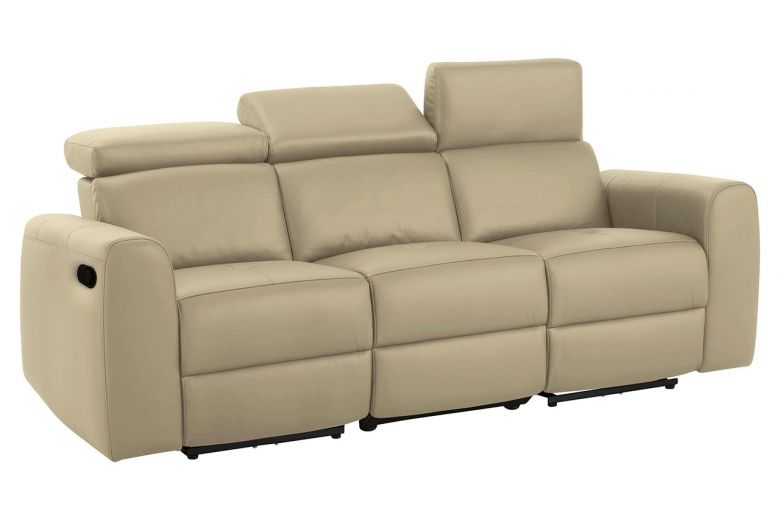 Leather 3 seat sofa - Sentrano