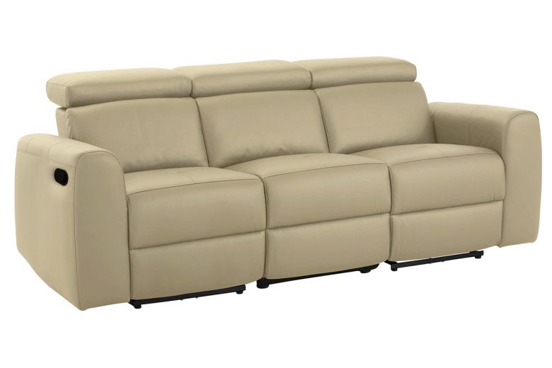 Leather 3 seat sofa - Sentrano