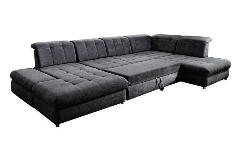 U shape sofa - Arezza-P (Pull-out with storage box)