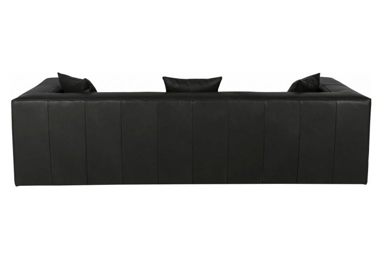 Leather 3 seat sofa - Luis