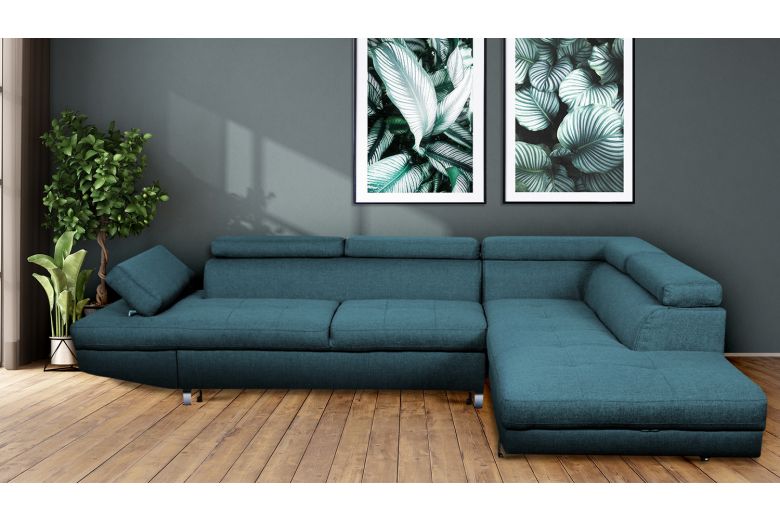 Corner sofa XL - Rio (Pull-out with storage box)