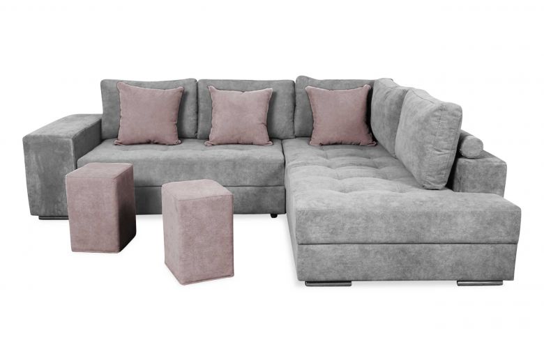 Corner sofa XL - Carina-P (Pull-out with storage box)