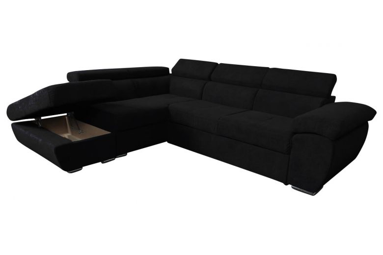 Corner sofa XL - Fiona-P (Pull-out with storage box)