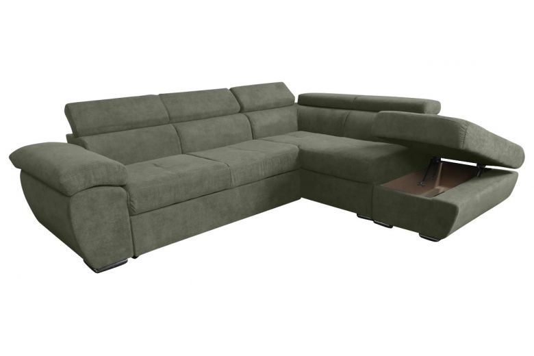 Corner sofa XL - Fiona-P (Pull-out with storage box)