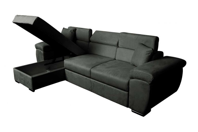 Corner sofa with changeable corner - Como-P (Pull-out with storage box)