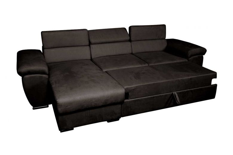 Corner sofa with changeable corner - Como-P (Pull-out with storage box)