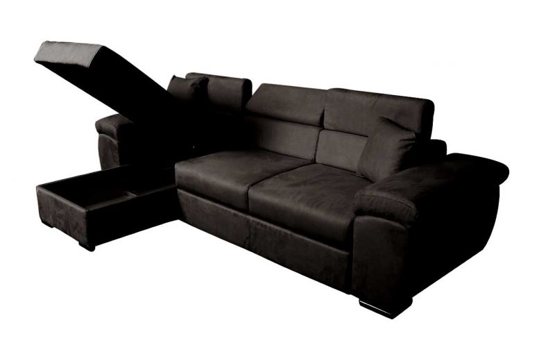 Corner sofa with changeable corner - Como-P (Pull-out with storage box)