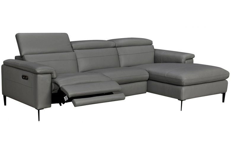 Leather corner sofa - Sacramento