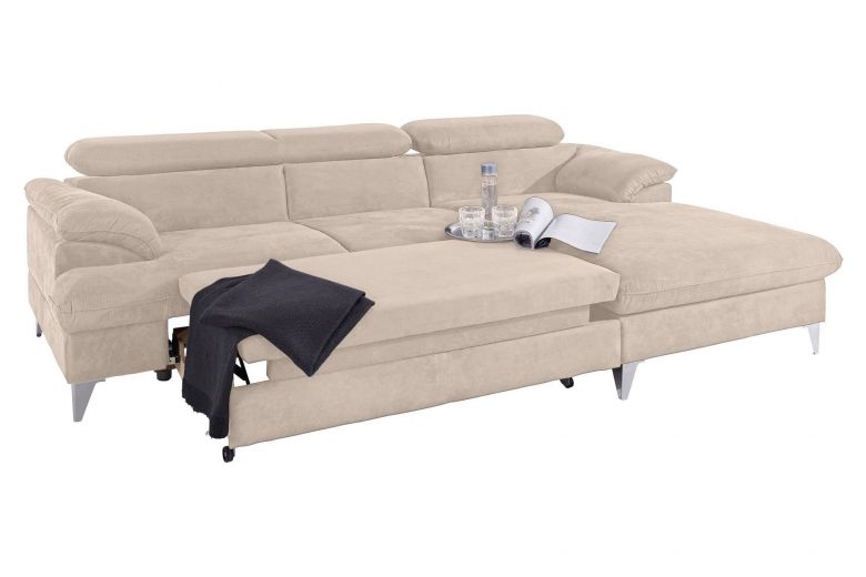 Corner sofa - Caluso (Pull-out with storage box)