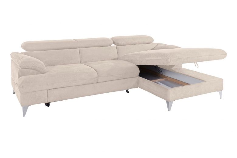 Corner sofa - Caluso (Pull-out with storage box)