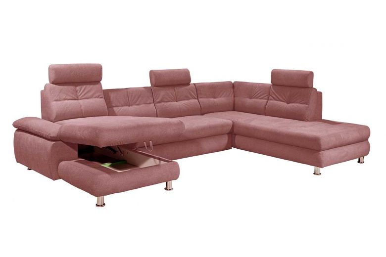 U shape sofa - Alba (Pull-out with storage box)