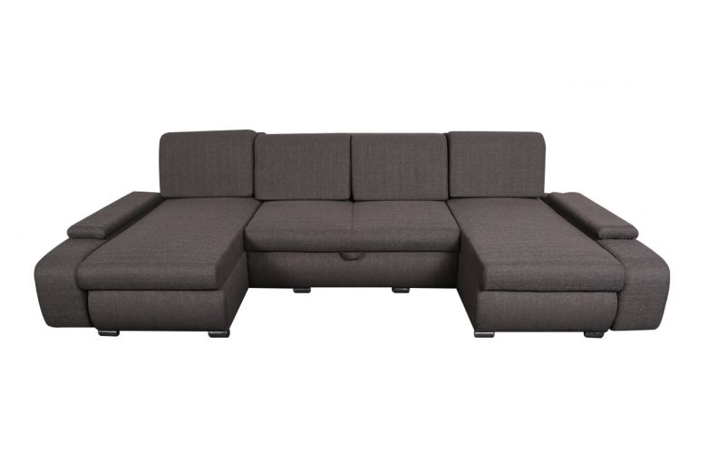 U shape sofa - Milan (Pull-out with storage box)
